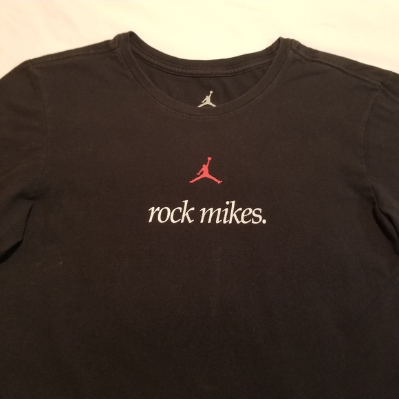 Men's Air Jordan Rock Mikes T Shirt Small - Picture 2 of 5